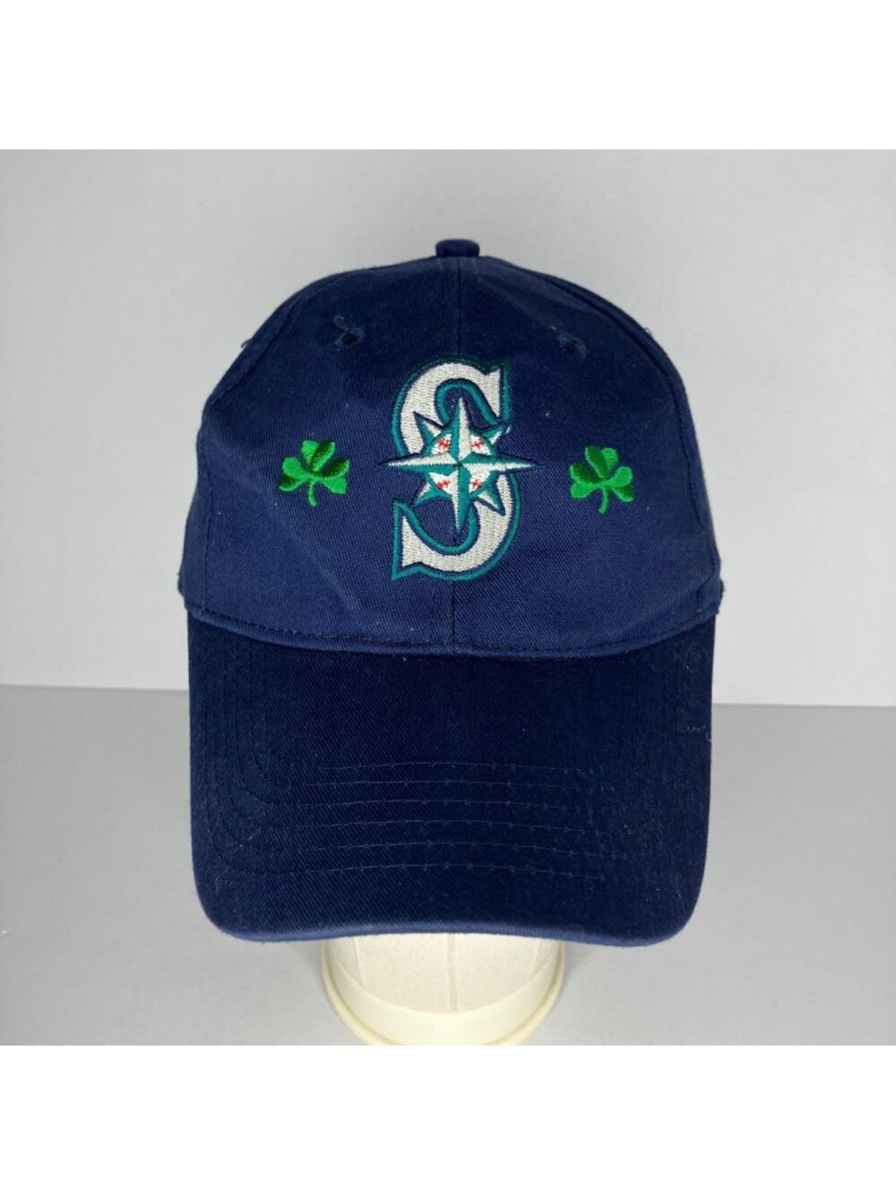 Seattle Mariners Baseball Cap Men's Adjustable Navy Blue Irish Heritage